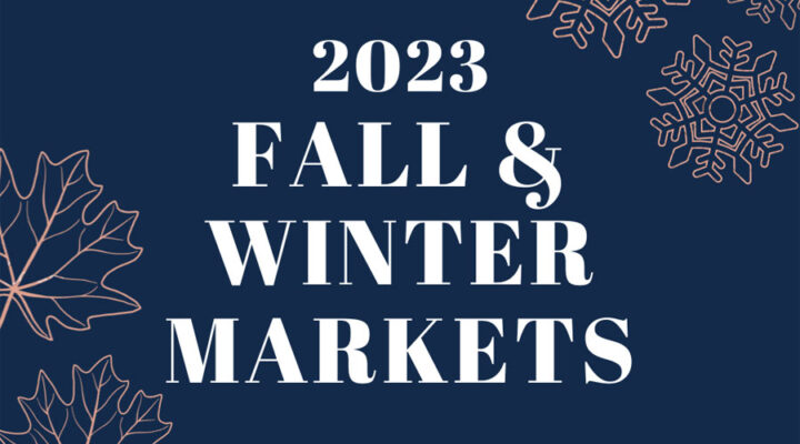 Vancouver Island fall and winter craft/artisan markets 2023 list