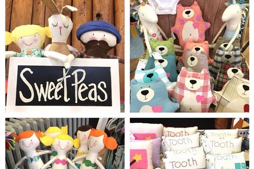 Handmade bunny, mermaid, bear, unicorn stuffies and tooth ferry pillows